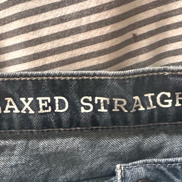 Madewell Carpenter Button Up Relaxed Straight Boot-Cut Jeans Women's Size 30x32 - Picture 4 of 5